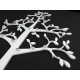 Drzewo - wieszak dekoracyjny (biały)